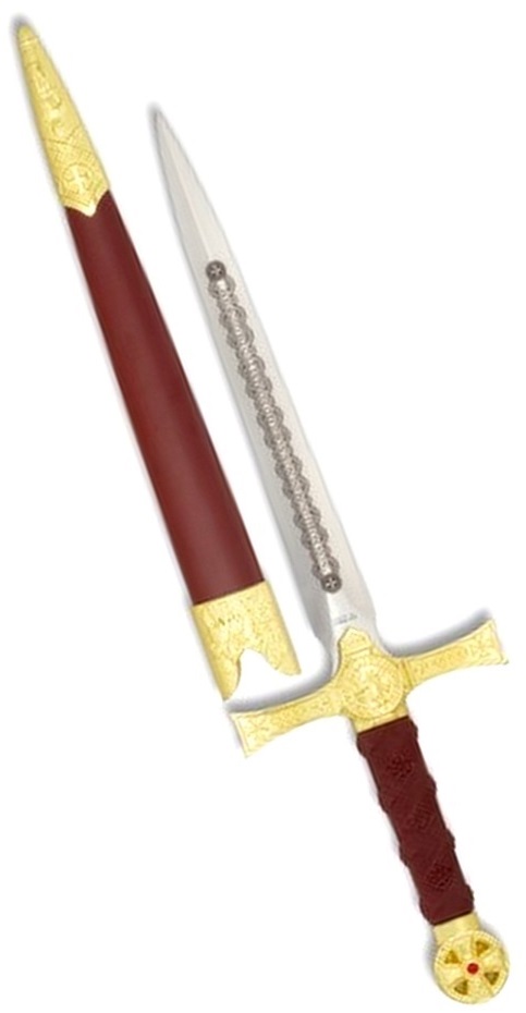 Dague 31cm médiévale noble - IMPERIAL TOLE10..