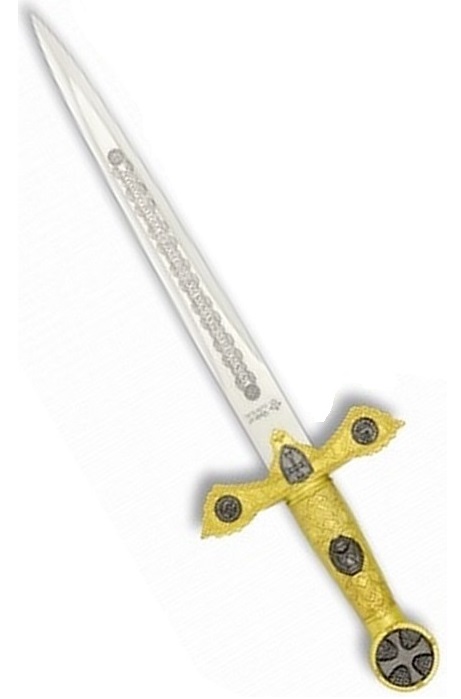 Dague 35,5cm dorée collection - IMPERIAL TOLE10..