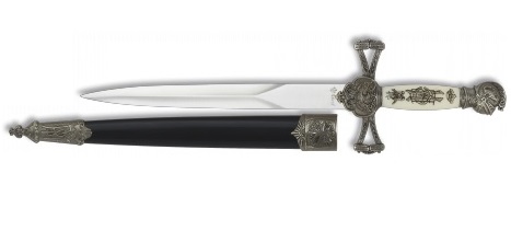 Dague 31cm Chevalier collection - IMPERIAL TOLE10 - 2..