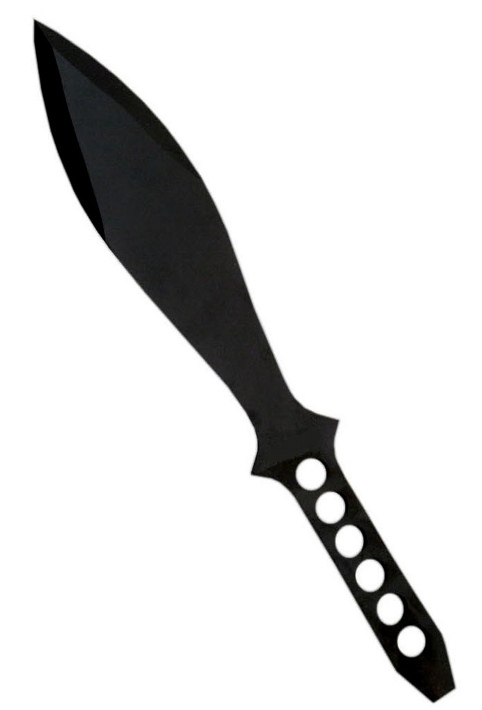 Grand couteau de lancer 26cm - Tout acier full tang.