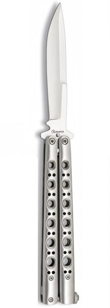 Balisong couteau papillon 24,5cm de rue - ALBAINOX.