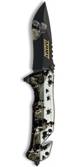 Couteau pliant 19cm Militaire soldat army - ALBAINOX.