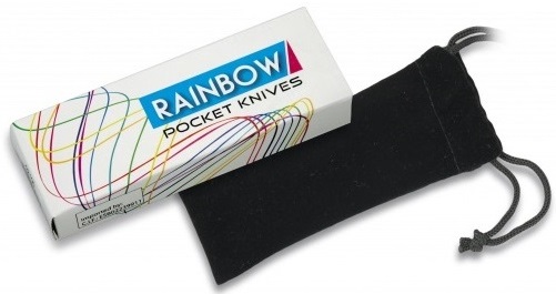Couteau pliant 20cm RAINBOW + pochette - ALBAINOX..