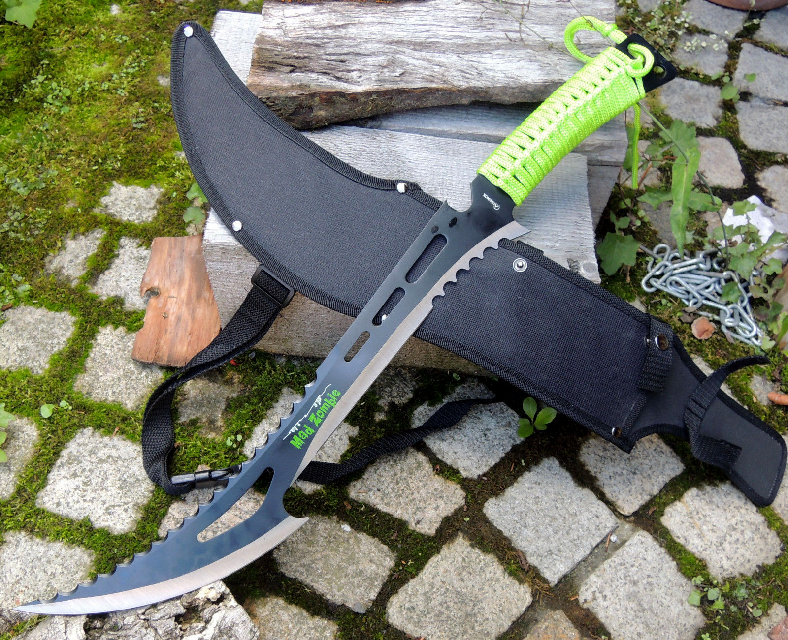Machette Zombie Killer 60,5cm full tang - Epée Albainox...