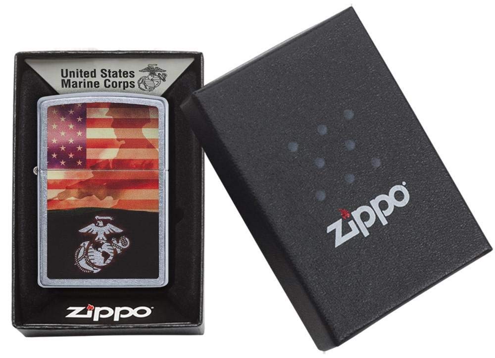 Briquet Zippo officiel - US Marine Corps USA (USMC)