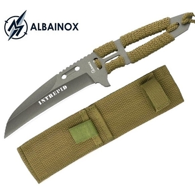 Couteau full tang acier 21,2cm ALBAINOX - militaire