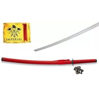 Katana tranchant arme 93,5cm rouge IMPERIAL