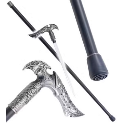 Canne épée bâton de marche design 93cm