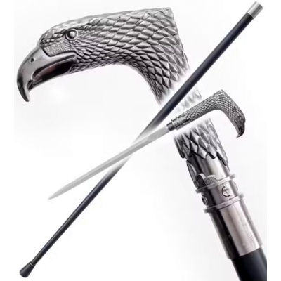 Canne épée bâton de marche 92cm Aigle