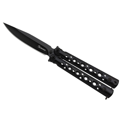 Couteau papillon balisong 16,2cm tactique ALBAINOX