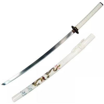 Katana tranchant 95cm design Dragon fourreau