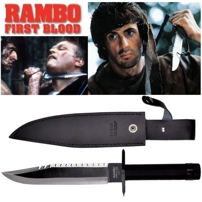 Couteau RAMBO poignard 36cm officiel Film Partie I