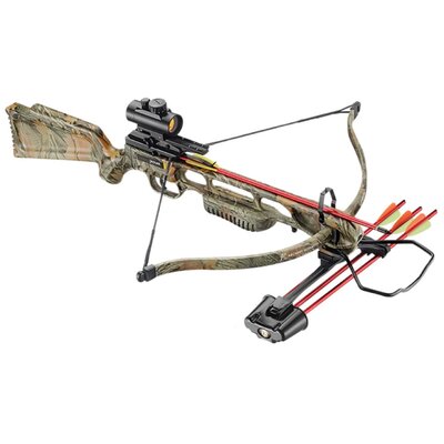 Arbalète 175 lbs de précision fibre verre camouflage