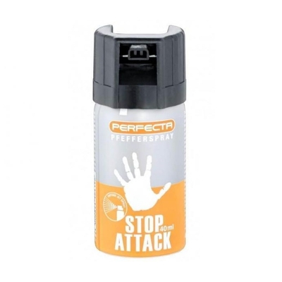 Bombe lacrymogène GAZ poivre 40ml distance 6m