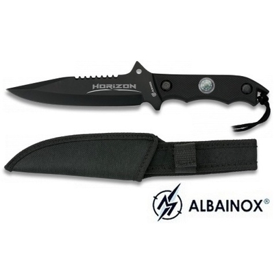 Poignard horizon 24cm + boussole - Couteau ALBAINOX