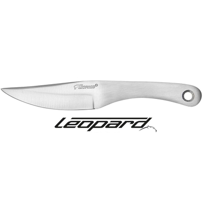 Couteau lancer Léopard 16cm Full tang acier inox