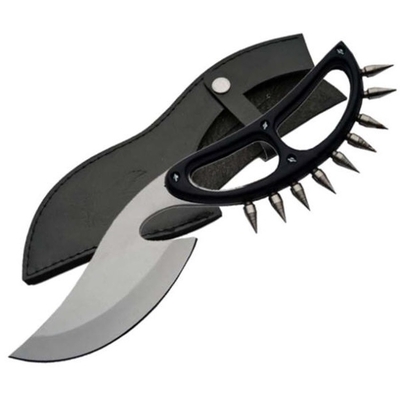 Poignard couteau Cobra 26cm full tang - Pics en acier