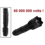 Taser shocker 50 000 000 volts ! POLICE LED + Tazer puissant