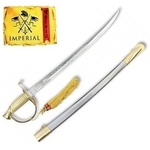 Epée sabre de cavalerie 50,5cm laiton IMPERIAL.