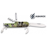 Couteau multifonction acier 5 outils ALBAINOX Sanglier.