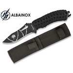 Couteau compact 17,8cm poignard full tang ALBAINOX