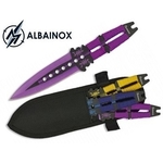 3 Couteaux de lancer 19cm multicolore ALBAINOX