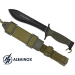 Poignard couteau tactique 30,5cm survie ALBAINOX