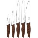Coffret couteaux PRADEL couteau de cuisine table - Acier blanc.