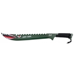 Machette ANGRY SHARK full tang 63,5cm tout acier.