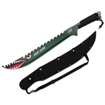 Machette ANGRY SHARK full tang 63,5cm tout acier