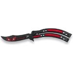 Couteau papillon balisong 23cm Red Eagle ALBAINOX.