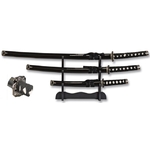 Lot 3 katanas katana arme + socle déco.