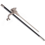 Canne épée bâton de marche 90cm Dragon confort.