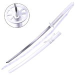 Katana blanc design arme 103,5cm fourreau
