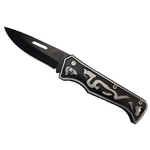 Couteau pliant 14,7cm de poche noir acier