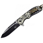 Couteau 22cm pliant Zombie paracorde