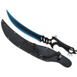 Epée machette MAD MAX 61cm tout acier noir bleu