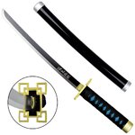 Petit Katana Wakizashi 42,5cm design + socle bois
