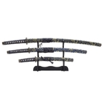 Lot 3 katanas design sabre japonais