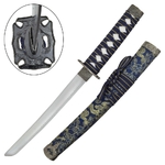 Lot 3 katanas japonais + socle Katana bleu