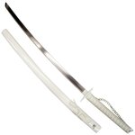 Katana sabre japonais blanc 94,5cm