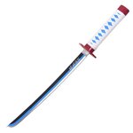 Katana Wakizashi 42,5cm + socle bois