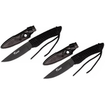 Lot de deux couteaux tactique lancer Léopard PROMO