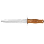Grand poignard couteau 36cm LEOPARD bois