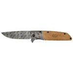 Couteau pliant 21cm design damas