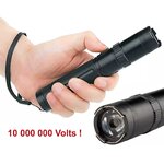 Taser shocker tazer lampe LED 10 000 000 volts !