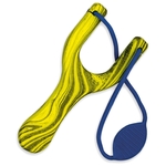 Lance-pierre fronde 18cm bois jaune cam