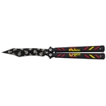 Couteau papillon balisong The Punisher 23,2cm