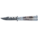 Couteau papillon balisong 22,2cm Les Templiers