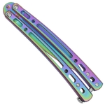 Couteau papillon balisong 23cm Rainbow